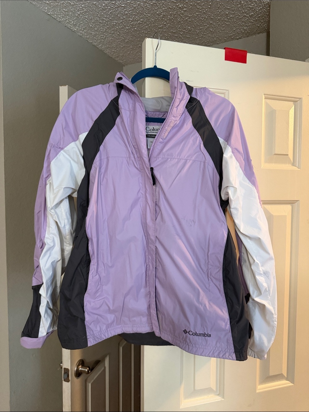 Columbia Women's Lavender, White & Gray Ski Jacket